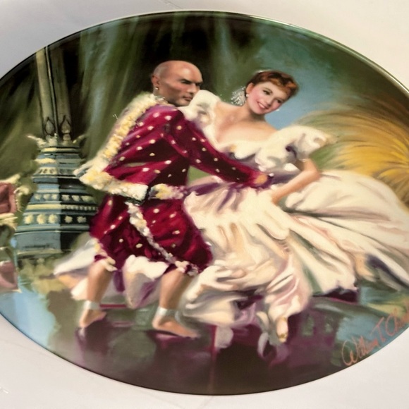 Vintage 1985 Knowles King and I Collector Plate - Shall We Dance, Rare & Limited - Picture 8 of 16